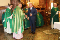 Uroczysta Msza św. na zakończenie posługi proboszcza ks. prałata Aleksandra Ziejewskiego.