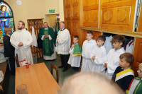 Msza św. na powitanie nowego proboszcza naszej parafii Ks. mgr Sławomira Pawlaka.