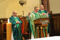 Msza św. na powitanie nowego proboszcza naszej parafii Ks. mgr Sławomira Pawlaka.