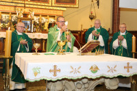 Msza św. na powitanie nowego proboszcza naszej parafii Ks. mgr Sławomira Pawlaka.
