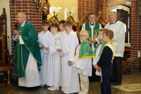 Msza św. na powitanie nowego proboszcza naszej parafii Ks. mgr Sławomira Pawlaka.