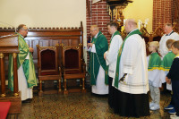 Msza św. na powitanie nowego proboszcza naszej parafii Ks. mgr Sławomira Pawlaka.