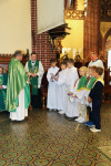 Msza św. na powitanie nowego proboszcza naszej parafii Ks. mgr Sławomira Pawlaka.
