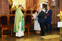 Msza św. na powitanie nowego proboszcza naszej parafii Ks. mgr Sławomira Pawlaka.