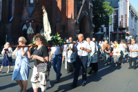 13 lipca wspomnienie Najświętszej Maryi Panny z Fatimy, procesja ulicami naszej parafii.