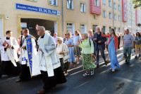 13 lipca wspomnienie Najświętszej Maryi Panny z Fatimy, procesja ulicami naszej parafii.