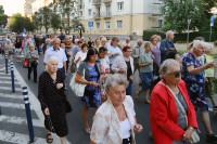 13 lipca wspomnienie Najświętszej Maryi Panny z Fatimy, procesja ulicami naszej parafii.