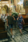 13 lipca wspomnienie Najświętszej Maryi Panny z Fatimy, procesja ulicami naszej parafii.