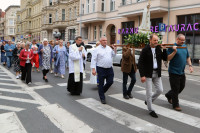 19 sierpnia)przypada dzień objawień Fatimskich. Po Mszy św. o godz. 18:00 odbyła  się procesja Różańcowa ulicami Szczecina