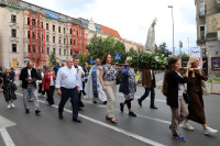 19 sierpnia)przypada dzień objawień Fatimskich. Po Mszy św. o godz. 18:00 odbyła  się procesja Różańcowa ulicami Szczecina