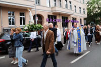19 sierpnia)przypada dzień objawień Fatimskich. Po Mszy św. o godz. 18:00 odbyła  się procesja Różańcowa ulicami Szczecina