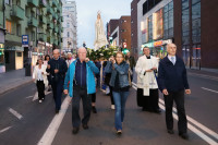 Dzień fatimski. O godz. 18:00 odbyła się Msza św. z nowenną do Matki Bożej. Po jej zakończeniu procesja fatimska ulicami Szczecina. Modlitwie przewodniczył ks. Maciej Czaczyk.